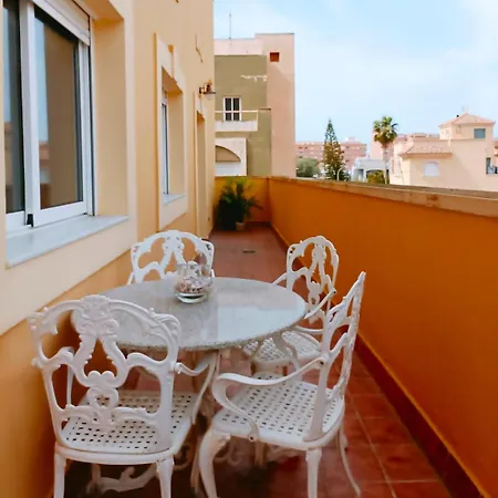 Apto Jazmin, 3 Hab, Gran Terraza Con Vistas A La Montana Y A 15 Min De La Playa * Aguadulce (Almeria)